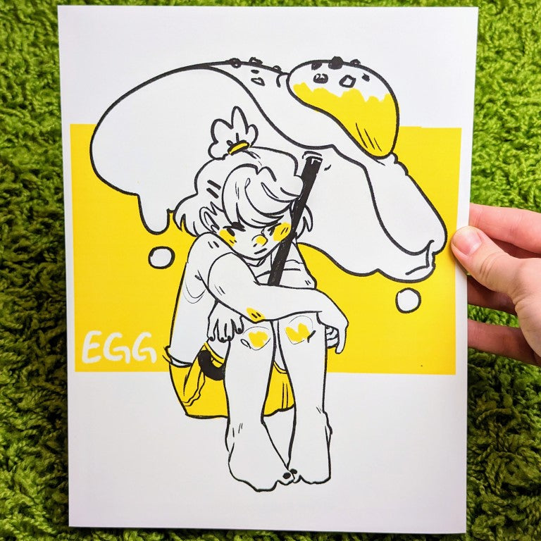 Cute Breakfast Doodle Prints