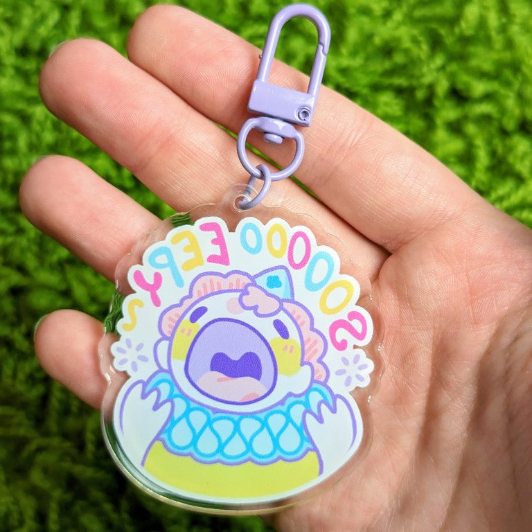 Eepy Clown Acrylic Keychain