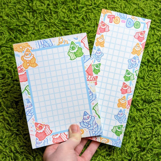 Silly Clown Memo Pads