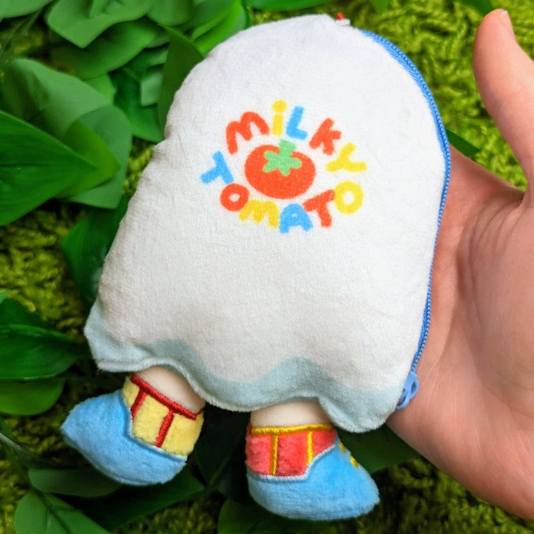 Ghost Plush Pouch Keychains!