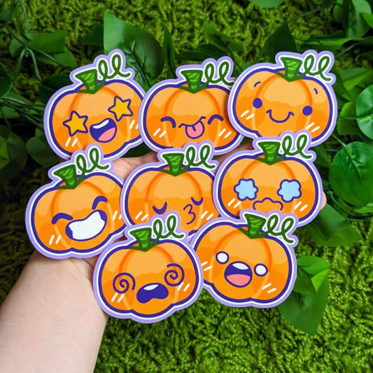 Pumpkin Emote Stickers