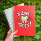 I Love Teef Large Reusable Sticker Book