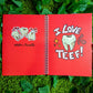 I Love Teef Large Reusable Sticker Book