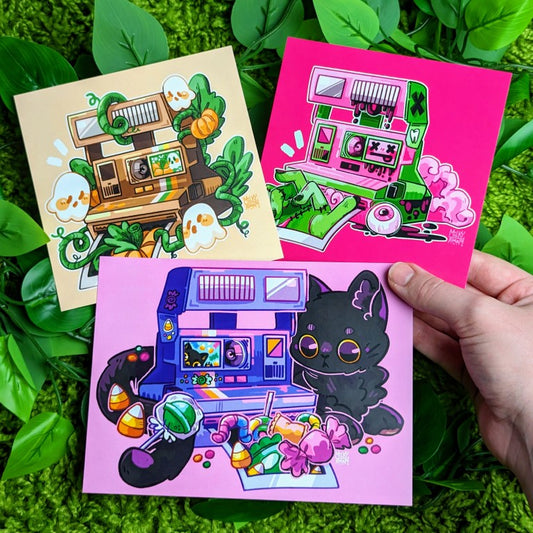 Halloween Instant Camera Prints