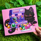 Halloween Cat Instant Camera Print