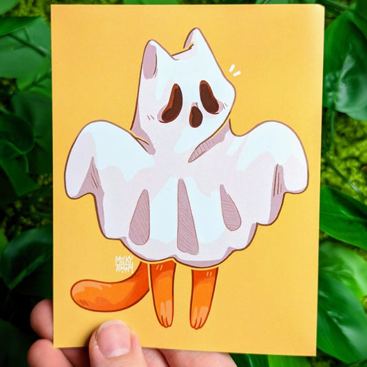 Halloween Cat Mini Prints