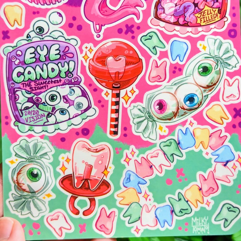 Gore Candy Sticker Sheet