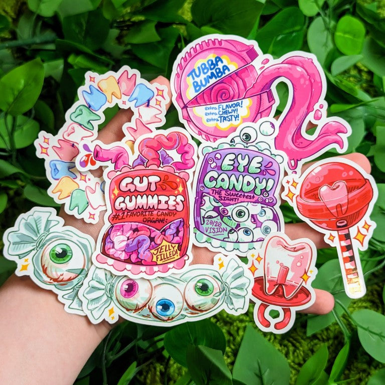 Gore Candy Stickers