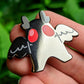 Mothman Enamel Pin