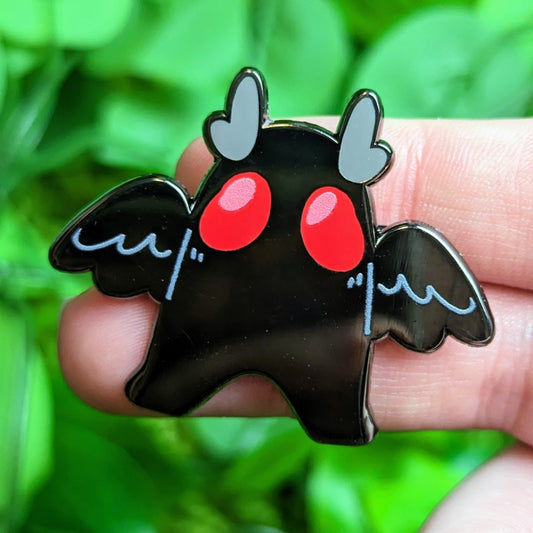 Mothman Enamel Pin