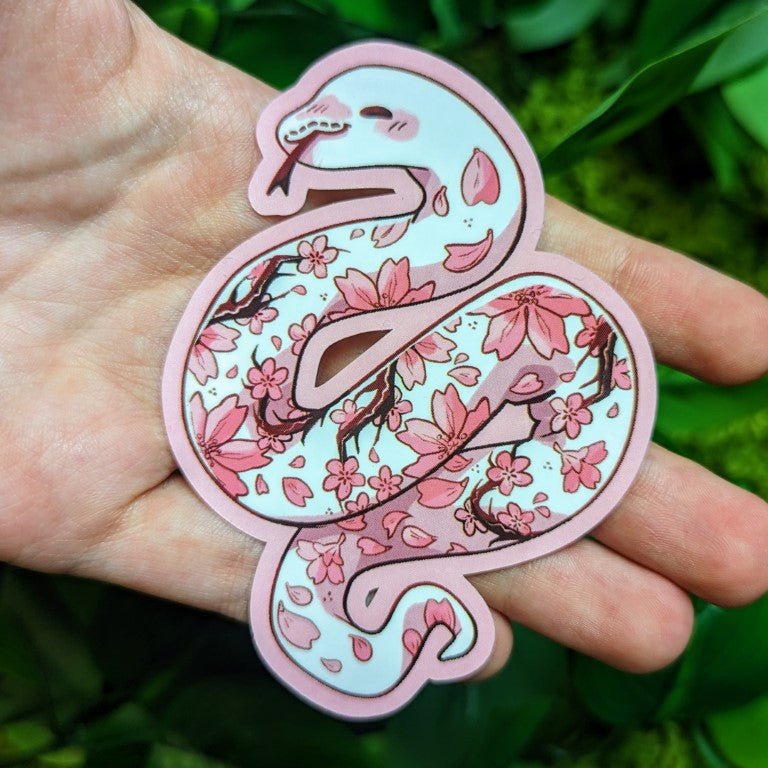 Tanky Snake Sticker Colored Tattooed Snakes Stickers | Milky Tomato