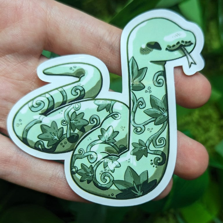 Colored Tattooed Snakes Stickers