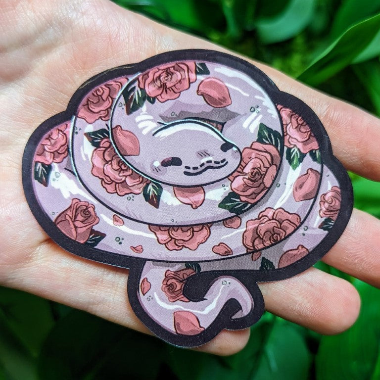 Colored Tattooed Snakes Stickers