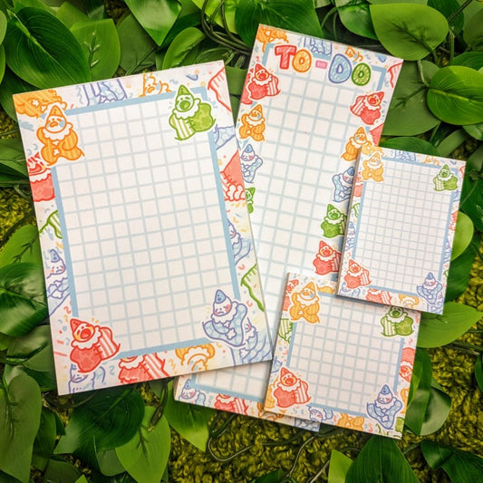 Cute Lil Clown Stationery Bundle