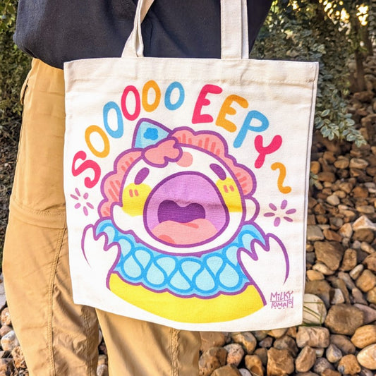 Eepy Clown Tote Bag