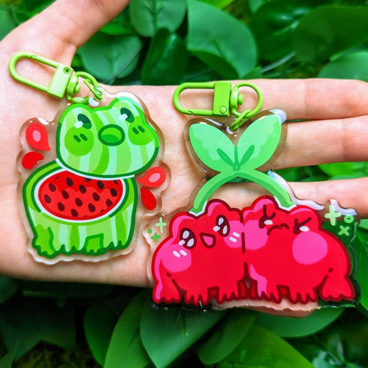 Fruit Frog Keychain Blind Bag