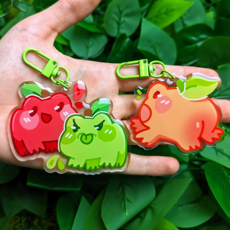 Fruit Frog Keychain Blind Bag