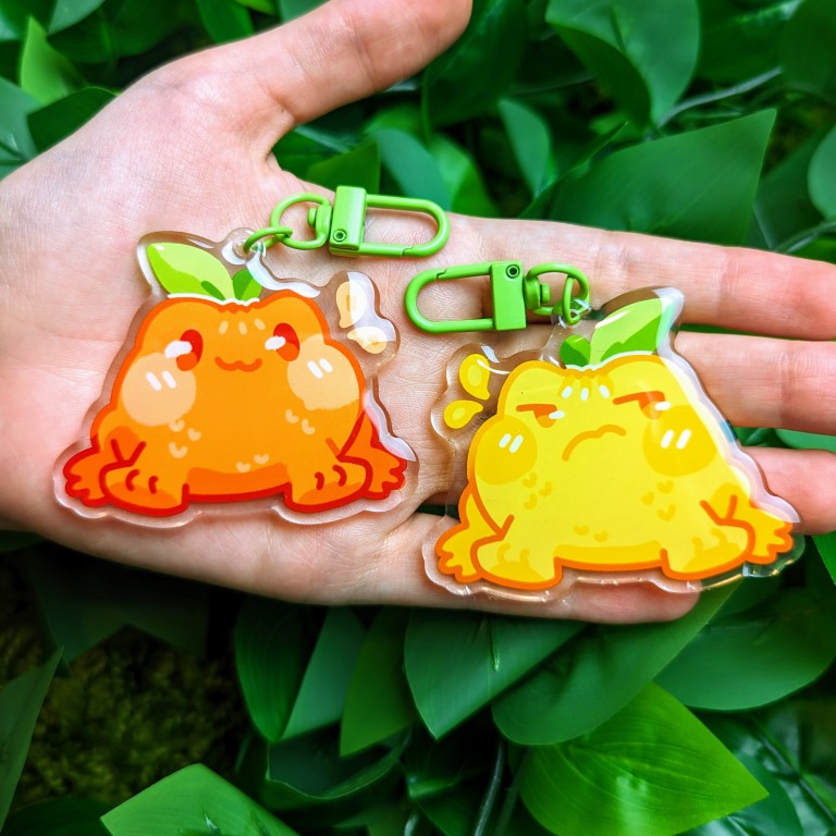 Fruit Frog Keychain Blind Bag
