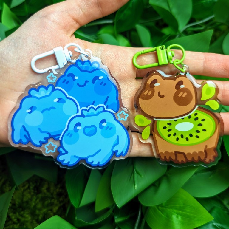 Fruit Frog Keychain Blind Bag