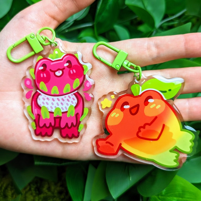 Fruit Frog Keychain Blind Bag