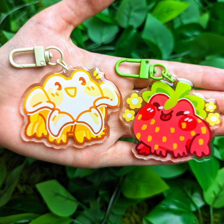 Fruit Frog Keychain Blind Bag