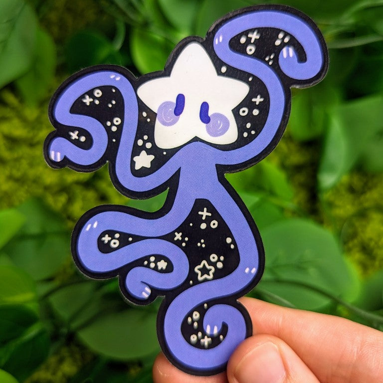 Wiggly Star Baby Sticker