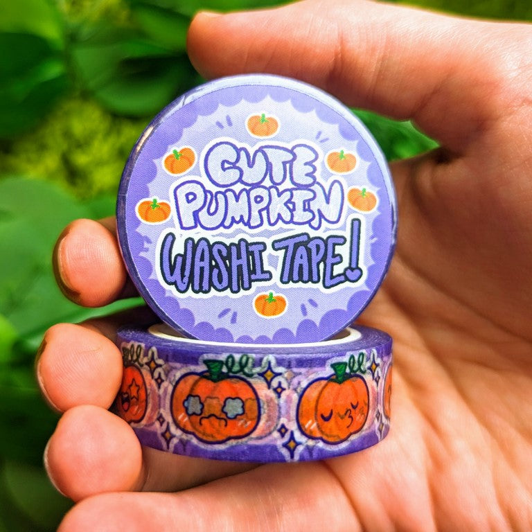 Emote Pumpkins Washi Tape