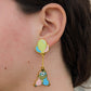 Dangling Clown Earrings