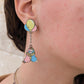 Dangling Clown Earrings