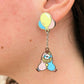 Dangling Clown Earrings