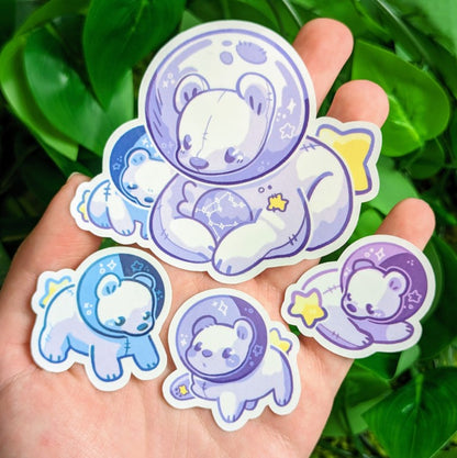 Moon Bear Stickers