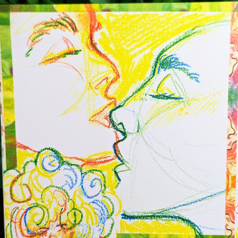 Crayon Sketchbook Mini Print 4x5