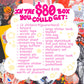 List of what might come in the $80 creepy mystery gift box