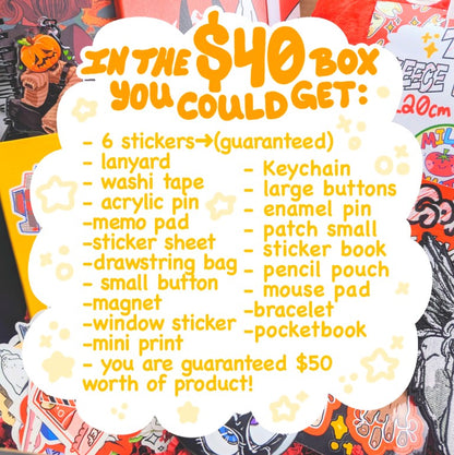 List of what might come in the $40 creepy mystery gift box