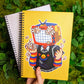 Primary Clown TV Head Notebook