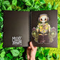 Chilling Skeleton with Flowers Notebook