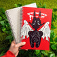Large Angel of Blood reusable sticker book.