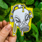 Gas Mask Girls Stickers