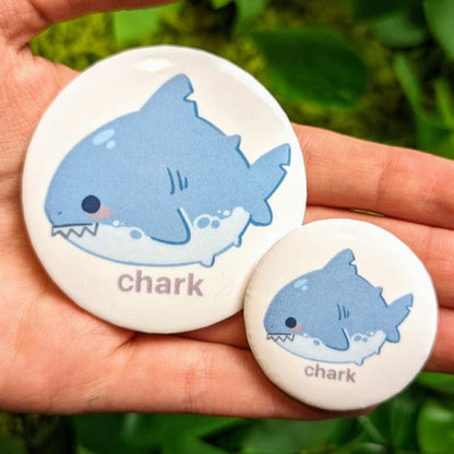 Chubby Shark "Chark" Buttons