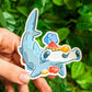 Clown Shark Stickers