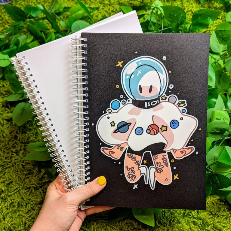 Planet Ghost Large Reusable Sticker Book
