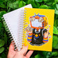 Primary Clown TV Head Small Reusable Sticker Book