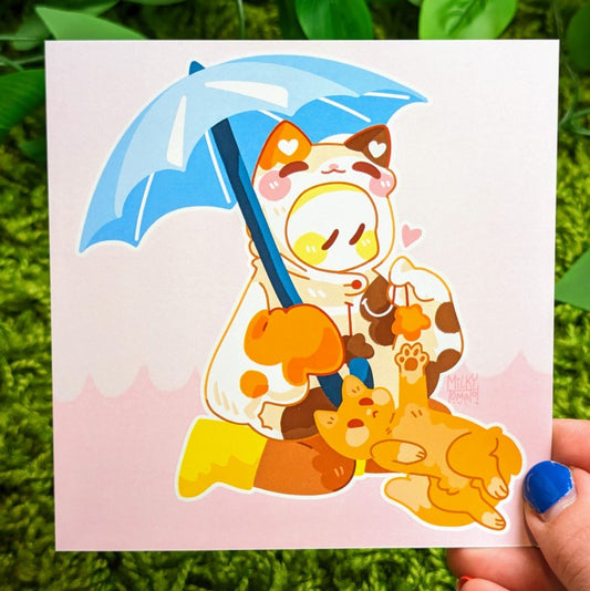 Rainy Day Ghost Mini Prints