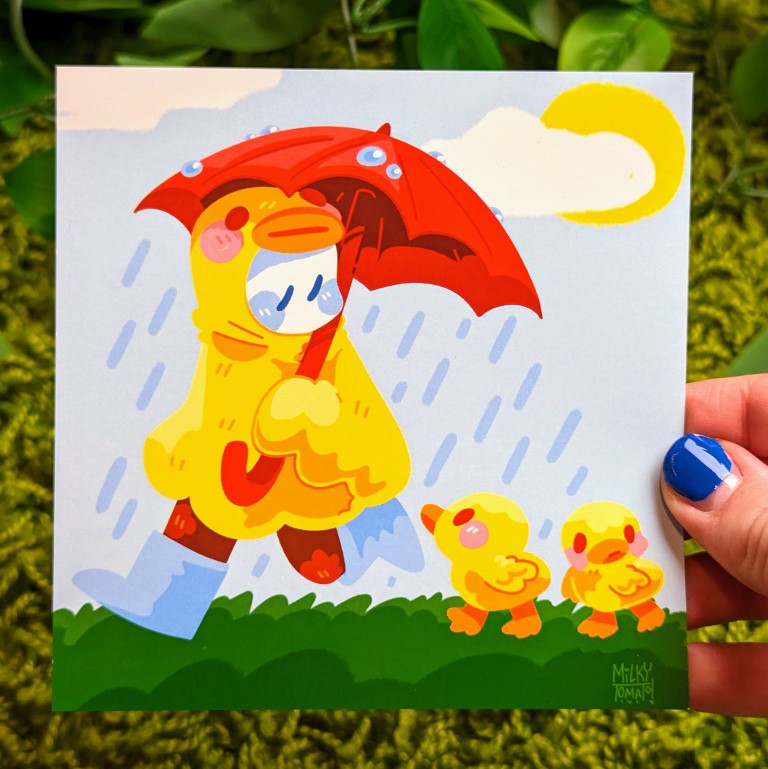 Rainy Day Ghost Mini Prints