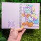 Drippy Pastel TV Head Small Reusable Sticker Book