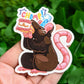 Rat Party Stickers