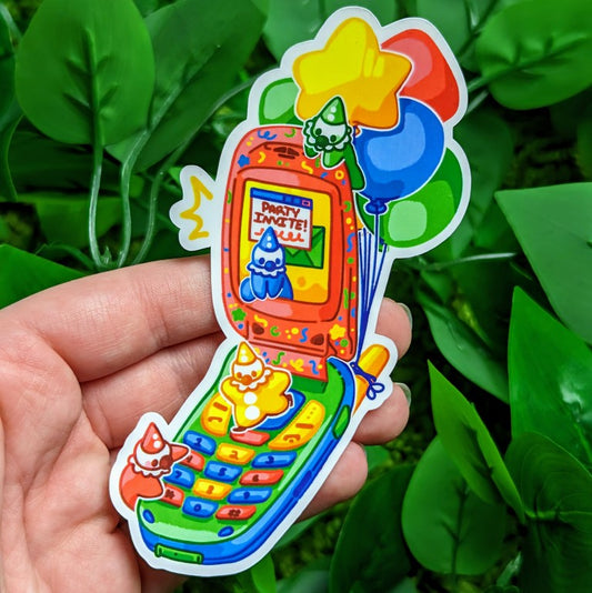 Clown Tech Stickers