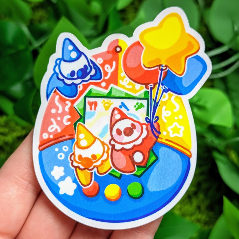 Clown Tech Stickers