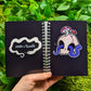 Snakes and Skulls Small Reusable Sticker Book