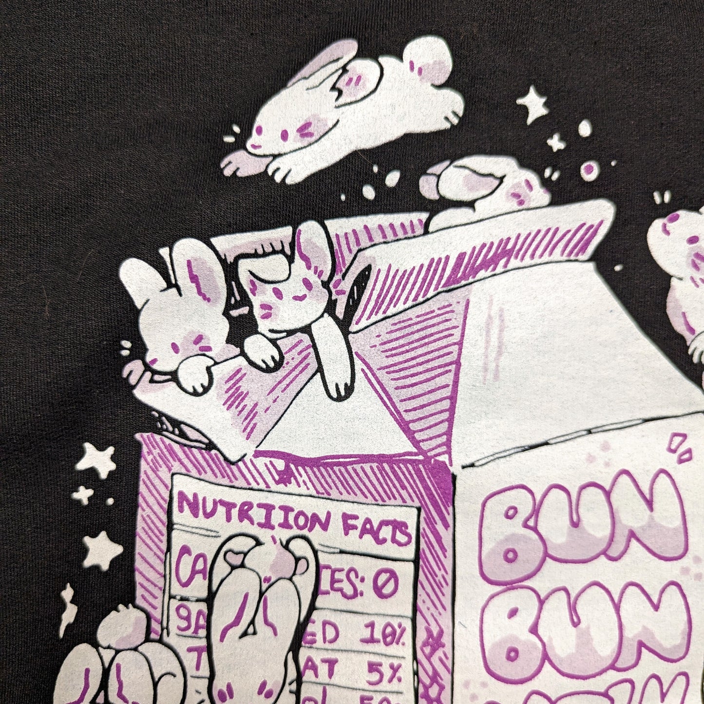 Space Bun Bun Crewneck Sweatshirt